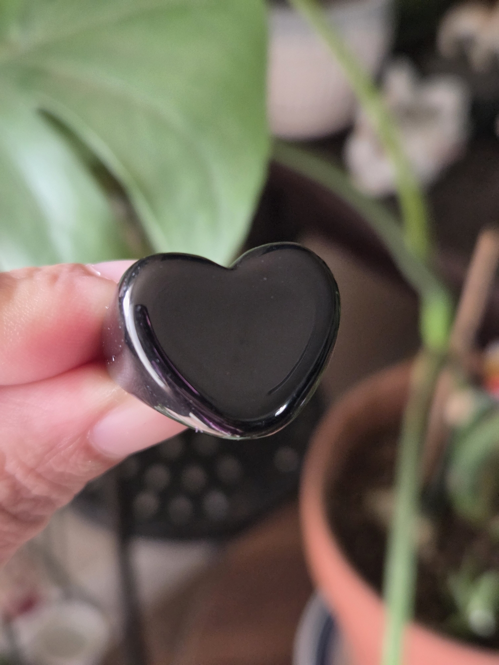 Heart-Shaped Acrylic Ring